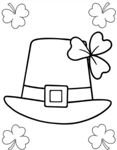 Coloriage Saint Patrick