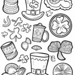 Coloriage Saint Patrick
