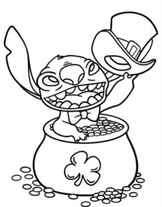 Coloriage Saint Patrick
