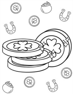 Coloriage Saint Patrick