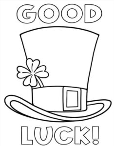 Coloriage Saint Patrick