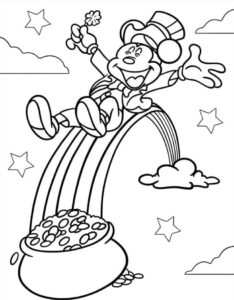Coloriage Saint Patrick