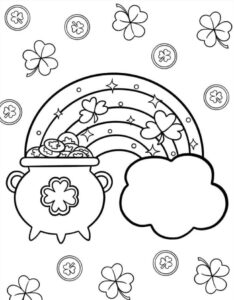 Coloriage Saint Patrick