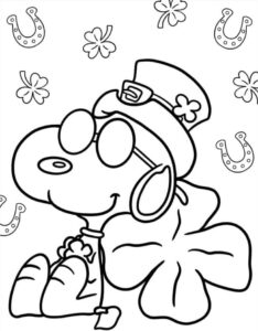 Coloriage Saint Patrick