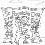 Coloriage Saint Patrick