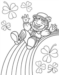 Coloriage Saint Patrick