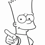 Coloriage Simpson
