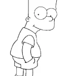 Coloriage Simpson