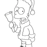Coloriage Simpson