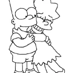 Coloriage Simpson
