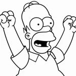 Coloriage Simpson