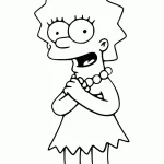 Coloriage Simpson