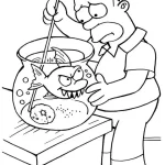 Coloriage Simpson