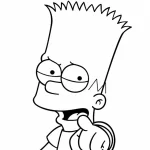 Coloriage Simpson