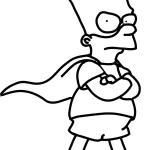 Coloriage Simpson