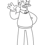 Coloriage Simpson