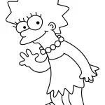 Coloriage Simpson