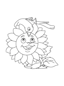 Coloriage Tournesol