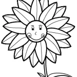 Coloriage Tournesol