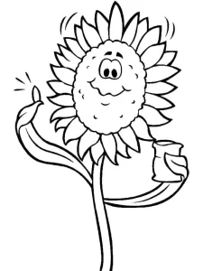 Coloriage Tournesol