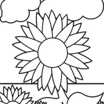 Coloriage Tournesol