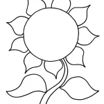 Coloriage Tournesol
