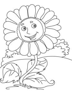 Coloriage Tournesol