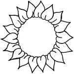 Coloriage Tournesol