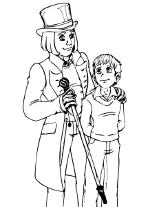 Coloriage Wonka