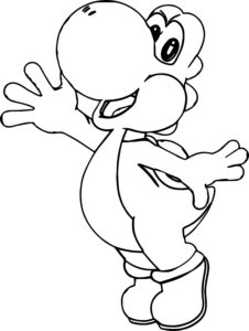 Coloriage Yoshi