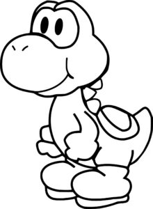 Coloriage Yoshi
