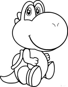 Coloriage Yoshi
