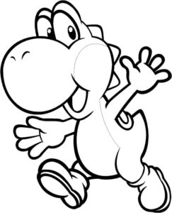 Coloriage Yoshi
