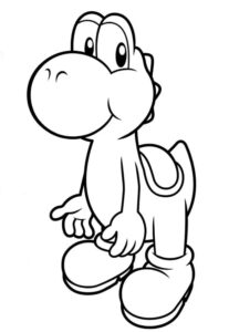 Coloriage Yoshi