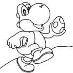 Coloriage Yoshi