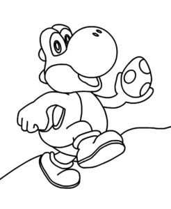 Coloriage Yoshi