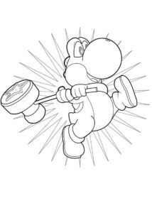 Coloriage Yoshi