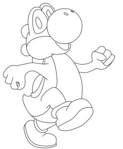 Coloriage Yoshi