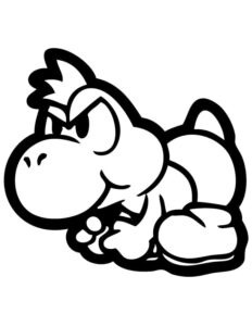 Coloriage Yoshi