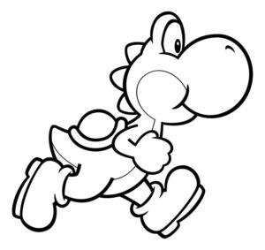 Coloriage Yoshi