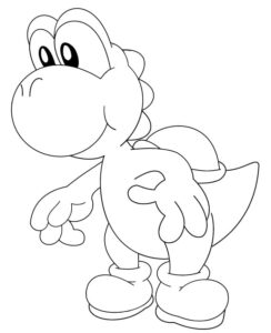 Coloriage Yoshi