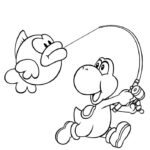 Coloriage Yoshi