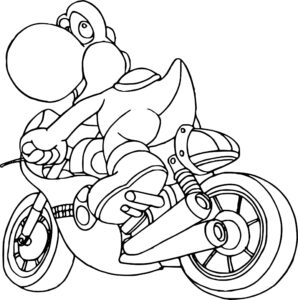 Coloriage Yoshi