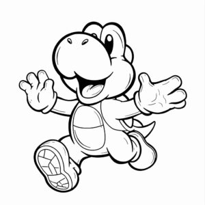Coloriage Yoshi