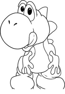 Coloriage Yoshi