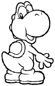 Coloriage Yoshi