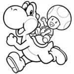 Coloriage Yoshi