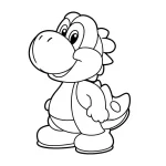 coloriage Yoshi en ligne