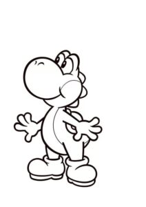 Coloriage Yoshi