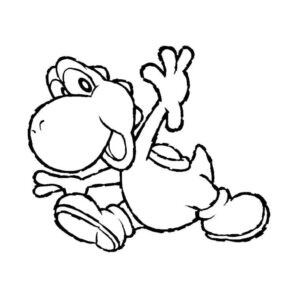 Coloriage Yoshi